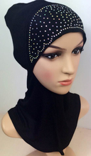 Underscarf бисером ниндзя Мода внутренний хиджаб крышка 10 видов цветов 10 шт./лот Бесплатная доставка 2024 - купить недорого