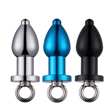 Metal Anal Plug Anal Cleaner Douche Butt Plugs Shower Enema Plug Prostate Massage Dilatador Anal Sex Toys For Women Men Buttplug 2024 - buy cheap