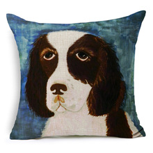 RUBIHOM Frenchie Polyester Cushion Wihtout Inner French Bulldog Animal Pillow Pattern Design Decorative Throw Pillows Sofa Cojin 2024 - buy cheap