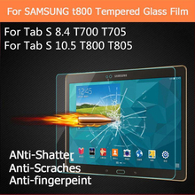 Закаленное стекло для защиты экрана для Samsung Galaxy Tab S 8,4 10,5 дюйма SM-T700 T705C SM-T705 T805, защитная пленка для планшета 2024 - купить недорого