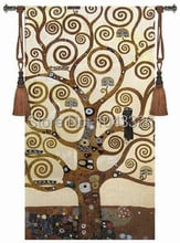 Klimt tree symbol of life creative home decor 137*70cm landscape picture decor wall hanging tapestry aubusson tapestries PT-33 2024 - buy cheap