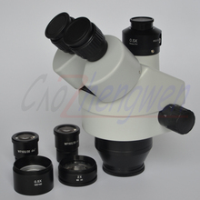 FYSCOPE-microscopio Trinocular Focal con Zoom estéreo, C-MOUNT CABEZA +, 3.5X-90X, novedad 2024 - compra barato