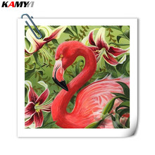 Diamond Painting Flamingos Full Square Diamond Embroidery Animal Cross Stitch Diamond Mosaic Rhinestone Home Decor XY1 2024 - buy cheap