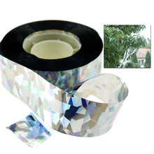 Holographic Flash Reflective Bird Scare Tape Flash Tape Sound Emitting Audible Repellent Deterrent For Garden Depot 80 Meters 2024 - buy cheap