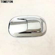 TOMEFON 1piece Auto Exterior For Mazda CX-5 CX5 2017 2018 ABS Chrome Glossy Oil Fuel Cap Cover Fuel Tank Cover Trim 2024 - buy cheap