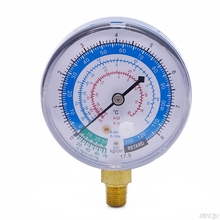 New Air Conditioner R410A R134A R22 Refrigerant Low Pressure Gauge PSI KPA Blue New Drop ship 2024 - buy cheap