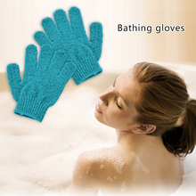 Random Color 1Piece High Quality Exfoliating Gloves Mitt Bath Shower Scrub Tan Dead Skin Removal Glove 2024 - buy cheap