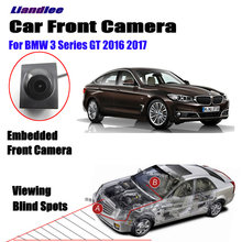 Logotipo frontal do carro grill câmera para bmw 3 f30/f31/f34 gt 2016-2017 não reverso retrovisor estacionamento cam grande angular 2024 - compre barato