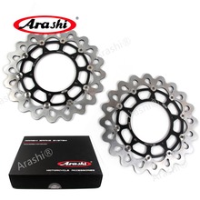 Arashi 1 Pair For YAMAHA YZF R6 600cc 2017 2018 2019 2020 CNC Floating Front Brake Disc Rotors YZF-R6 Motorcycle Accessories 2024 - buy cheap