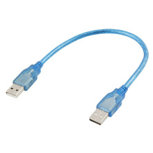 Art-30 cm 1 Ft USB 2,0 tipo A/una extensión macho A macho Cable azul 2024 - compra barato