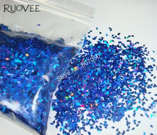 Láser holográfico de Color azul real, rombos de diamante de 2MM, purpurina, forma de lentejuela para decoración artística de uñas DIY 2024 - compra barato