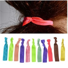 Girls Elastic Hair Ties Bands Knotted Hairband Ponytail Holder Styling Ropes women Band Headband Lady cloth Hair Accessories 2024 - buy cheap