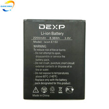 5 pçs/lote, new 2200 mAh Bateria Para DEXP Ixion E150 Ixion E150 Alma bateria Do Telefone Móvel Em Estoque + Código de Rastreamento 2024 - compre barato