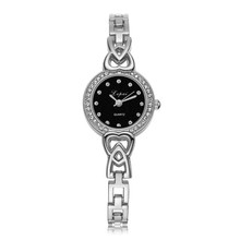 Luxury Ladies Simple Silver Bracelet Womens Watch Casual Quartz Watch Waches Women Stainless Steel Rhinestone Wrist Watch P30 2024 - buy cheap