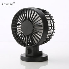 Kbxstart Mini Small Ventilador USB Office Desk Fan Silent Desktop Table Portable Fan With Double Side Blades Creative Home Cool 2024 - buy cheap