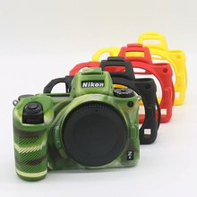 Sistema de cámara sin espejo de goma de silicona suave, bolsas de cámara, funda protectora, funda para cámara Nikon Z7 Z6, Z 7 6 2024 - compra barato