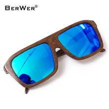 BerWer-gafas de sol polarizadas a mano, lentes de sol de madera, 2020 2024 - compra barato
