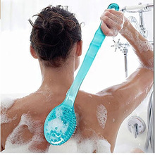 Bath Brush Long Handle Scrubber Skin Massage Brush Feet Rubbing Body Brush for Back Exfoliation Brushes Bathroom Accessories 2024 - buy cheap