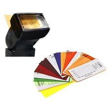 Godox CF-07 Color Flash Gel Filter 7 Sets of Colors For Camera Lighting Effects for Canon 580EX 600EX-RT,for Nikon SB900 SB910 2024 - buy cheap