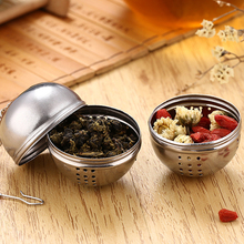 Mesh Locking Stainless Steel Strainer Secure Leaf Ball Infuser Tea Loose Herb 2024 - buy cheap