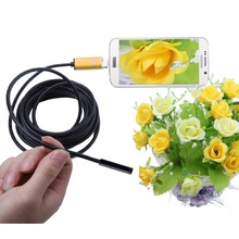 2017 5.5mm Len 2IN1 Android USB Endoscope Camera 2M 5M OTG USB Snake Tube Inspection Camera IP68 Waterproof LED For Vechicle 2024 - buy cheap