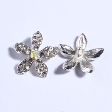 Botones decorativos de diamantes de imitación acrílicos, 10 Uds., 19MM, botón de cristal para cinta de pelo, decoración para bodas, accesorios 2024 - compra barato
