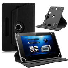 For Irbis TX08 TX07 TG79 TX22 TX47 TZ71 TX21 TZ44 TX01 7"Inch 360 Degree Rotating Universal Tablet PU Leather cover case 2024 - buy cheap