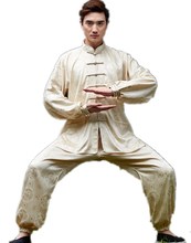 Shanghai Story Men's chinese kungfu set chinese Tai chi suit long sleeve shirt + pants Linen kungfu uniform 6 Style for Unisex 2024 - buy cheap