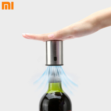 XIAOMI Mijia-Tapón de vino inteligente, tapón eléctrico de acero inoxidable con memoria de vacío, Mijia 2024 - compra barato