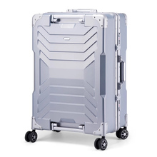 Mala mala de viagem mala de viagem mala de viagem em liga de alumínio com rodas 20 "24" 28 "pc 2024 - compre barato