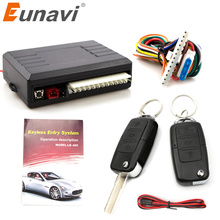 Eunavi-sistema de alarme automotivo, bloqueio das travas das portas sem chave, chaveiro de led 2024 - compre barato