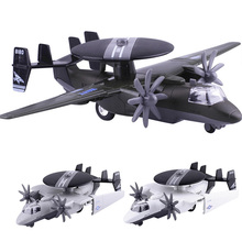 Toy Aircraft 1pcs Military Series Combat Early Warning Aircraft Simulation Model Army Technology Children Toys Children Gifts 2024 - buy cheap