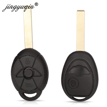 jingyuqin Remote Key Replacement Shell Case Fob 2 Buttons For BMW Mini One Cooper R50 R53 Blank Key Cover 2024 - buy cheap