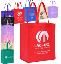 100PCS/Lot Custom Non-Woven Shopping Bag Polypropylene Tote bag with logo 2024 - buy cheap