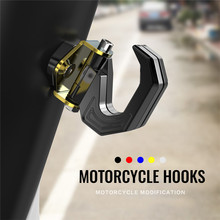 New Motorcycle Luggage Hook Helmet Holder Bag High Quality Durable Strong Portable Carry Eagle Claw Hanger Aluminum Alloy#294312 2024 - buy cheap