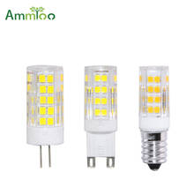 Mini E14 G4 G9 LED Bulb 220V SMD 2835 51LEDs Corn Lamp LED Spotlight White/Warm white Replace 30w 40w Halogen Chandelier Light 2024 - buy cheap