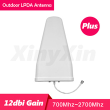 Antena exterior 2G 3G 4G 700-2700MHz 12DBi con N hembra para GSM CDMA DCS 2G WCDMA 3G 4G, repetidor de señal para teléfono móvil 2024 - compra barato