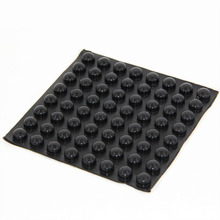 Силиконовые резиновые накладки для ног, 320 шт., 10*5 мм, самоклеящиеся черные противоскользящие накладки для шкафа, круглые накладки для мебели, амортизирующие накладки 2024 - купить недорого