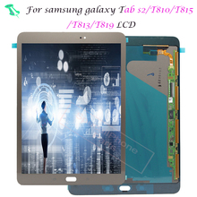 Pantalla LCD de 9,7 pulgadas para Samsung GALAXY Tab S2 T810 T815 T813N T819N, digitalizador con pantalla táctil, sensores de montaje, Panel de repuesto 2024 - compra barato