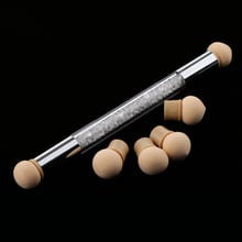 Nail Art Sponge Brush Painting Dotting Gradient Shading UV Gel Pen Dual Head White Nail Tools Accessories 2024 - buy cheap