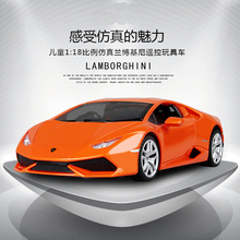 1:18 escala RC Lamborghinii HURACAN LP610-4 CONTROL remoto electrónico de CONTROL de simulación juguetes de modelo de coche 2024 - compra barato
