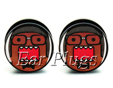 Domo calibres plugue de orelha parafuso acrílico plug túnel medidores de ouvido mix 10 tamanhos A0531 2024 - compre barato