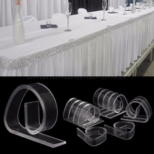 12pçs toalha de mesa transparente de plástico, clipes suporte de mesa clipes suporte de festa piquenique casa jun29 envio direto 2024 - compre barato