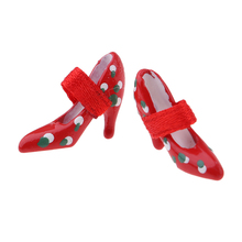 Zapatos de tacón alto en miniatura, muebles para casa de muñecas, figuras de señora, accesorio, 1/12 2024 - compra barato