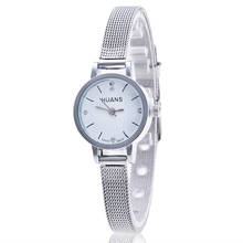 2018 Best Sell Watch Women Watches Fashion Ladies Silver Stainless Steel Mesh Band relogio feminino Quartz WristWatch reloj Saat 2024 - buy cheap