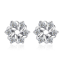 Tiny Flower Stud Earrings Zirconia Crystal Women's Earrings Fashion  Earring Party Jewelry Gifts for Female brincos bijoux 2024 - buy cheap
