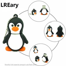 Novelty Full capacity penguin usb flash drive Flash card PenDrive Memory Stick /U Disk/Creative Pendrive 32gb 16gb 8gb 4gb 2024 - buy cheap