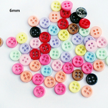 20 pcs/lot Handmade Sewing Buttons Candy Color 6mm Mini Button for Blyth Barbies Doll Clothes Dress DIY Accessories 2024 - buy cheap