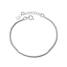 KOFSAC New Fashion 925 Sterling Silver Bracelets For Women Simple Geometric Modeling Bracelet Bangle Jewelry Girl Best Gifts 2024 - buy cheap