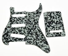 KAISH ST SSS Pickguard,Trem/Tremolo Cover and Screws Snow Leopard Stripe 3 Ply 2024 - buy cheap